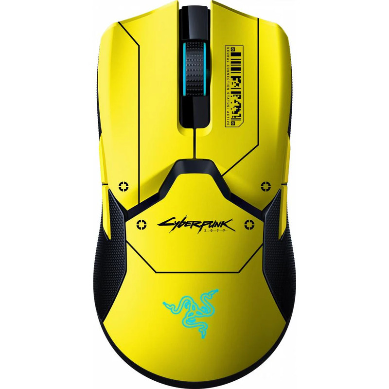 Razer Viper Ultimate Cyberpunk 2077 Edition Wireless Gaming Mouse - Yellow - فأرة